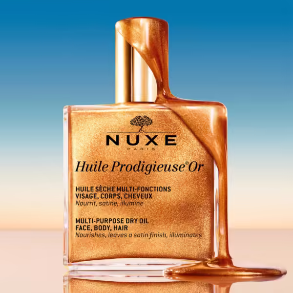 NUXE Huile Prodigieuse Golden Shimmer Face and Body Oil 100ml - Image 2