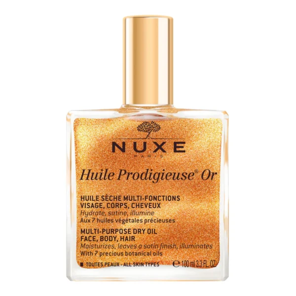 NUXE Huile Prodigieuse Golden Shimmer Face and Body Oil 100ml