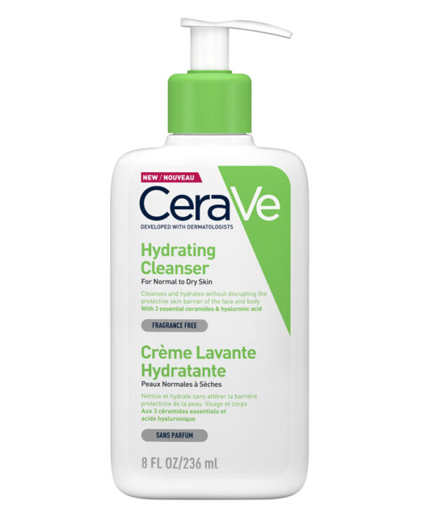 CERAVE Hydrating Cleanser for normal-to-dry skin 236ml